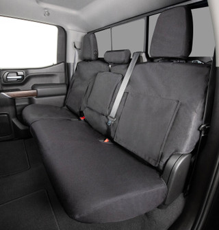 Covercraft 2024+ Toyota Corolla Cross Endura Waterproof SeatSaver 2nd Row Seat Covers - Black - SS7591WFBK Photo - out of package