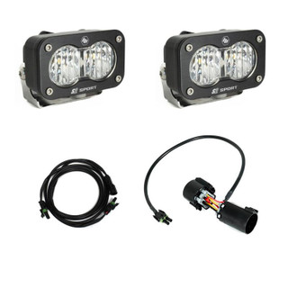 Baja Designs 23-24 Ford F250/F350 Super Duty S2 Sport Dual Reverse Light Kit w/Trailer Hitch Harness - 448231 Photo - Primary