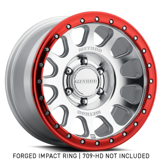 Method Beadlock Ring - 20in Forged - Style 1 - Red - GR-10020-R Photo - Close Up