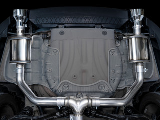 AWE 22-25 Volkswagen Jetta GLI Touring Edition Exhaust - Chrome Silver Tips - 3015-32275 Photo - Mounted