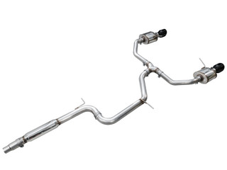 AWE 22-25 Volkswagen Jetta GLI Touring Edition Exhaust - Diamond Black Tips - 3015-33275 Photo - out of package