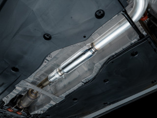 AWE 22-25 Volkswagen Jetta GLI Track Edition Exhaust - Chrome Silver Tips - 3020-32275 Photo - Mounted