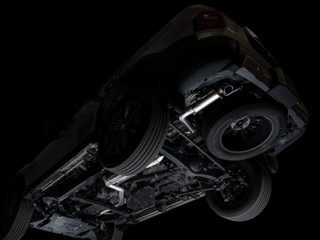 AWE Tuning 2024+ Toyota Land Cruiser / 2025+ Toyota 4Runner 0FG Cat-Back Exhaust w/ BashGuard - 3015-28056 Photo - Mounted