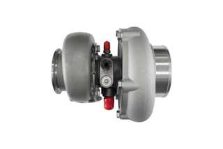 Turbosmart Water Cooled 7170 V-Band 1.07AR Externally Wastegated Reverse Rotation TS-2 Turbocharger - TS-2-7170B-VR107E Photo - Close Up