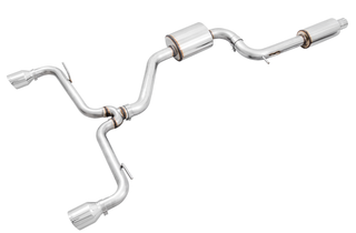 AWE Tuning Volkswagen GTI MK7.5 2.0T Touring Edition Exhaust w/Chrome Silver Tips 102mm - 3015-32096 Photo - Primary