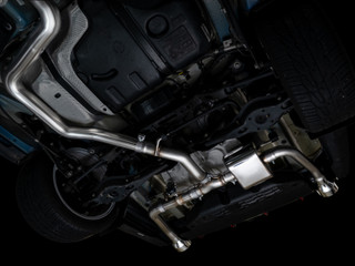 AWE 22-26 Hyundai Elantra N SwitchPath Cat-Back Exhaust - Chrome Silver Tips - 3025-32237 Photo - Mounted