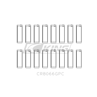 King Engine Bearings 08-13 BMW M3 S65B40 Coated & Graded Connecting Rod Bearing Set - CR8066GPC Photo - Primary