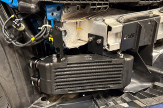 CSF 2023+ Honda Civic Type R FL5 High-Performance Dual Engine Oil Cooler Kit - 8343 Photo - Mounted