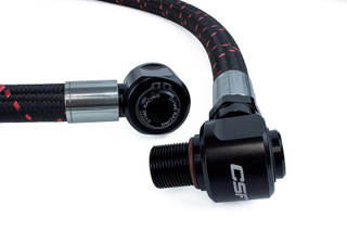 CSF 2023+ Honda Civic Type R FL5 High-Performance Dual Engine Oil Cooler Kit - 8343 Photo - Close Up