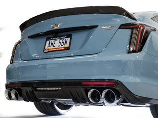 AWE 22-26 Cadillac CT5-V Blackwing SwitchPath Exhaust - Chrome Silver Tips - 3025-42562 Photo - Mounted