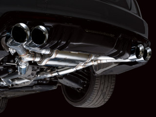 AWE 22-26 Cadillac CT5-V Blackwing SwitchPath Exhaust - Chrome Silver Tips - 3025-42562 Photo - Mounted