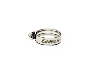 GReddy 30-45mm / No. 24 Dual Bead Boost Clamp - Stainless Steel - 22410045S Photo - Close Up