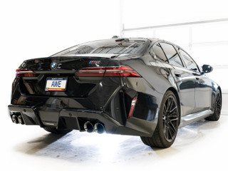 AWE BMW G90/G99 M5 Touring Edition Catback Exhaust - Chrome Silver Tips - 3015-42790 Photo - Mounted