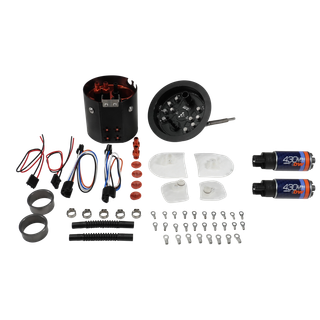 DeatschWerks 06-13 BMW E9X/E8X X2 Dual Pump Module w/ Dual DW430 Fuel Pumps - 9-437-7071 Photo - Primary