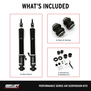 Air Lift Performance 20-24 Toyota GR Supra / 19-24 BMW Z4 (G29) Air Suspension Rear Kit - 76512 Photo - out of package