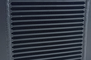 CSF Universal Large Single-Pass Oil Cooler - M22 x 1.5 - 12in L x 9.33in H x 2.16in W - 8371 Photo - Close Up
