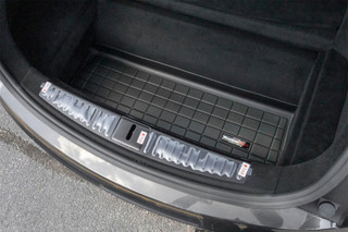 WeatherTech 2025 Tesla Model S Cargo Liner - Black - 401849 Photo - Mounted
