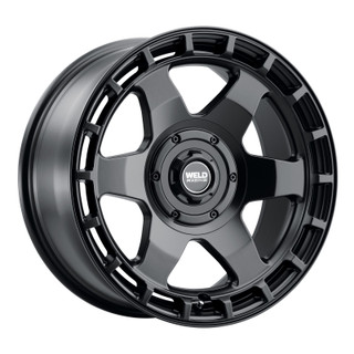 Weld Off-Road Ridge 17x9 - 5x114.3 / 5x127 BP - ET-12 - 78.1mm CB - Satin Black Wheel - W14879026450 Photo - Primary