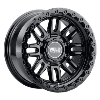 Weld Off-Road Swift 17x9in - 5x114.3 / 5x127 BP - ET-12 - 78.1mm CB - Gloss Black Wheel & Ring - W18479026450 Photo - Primary