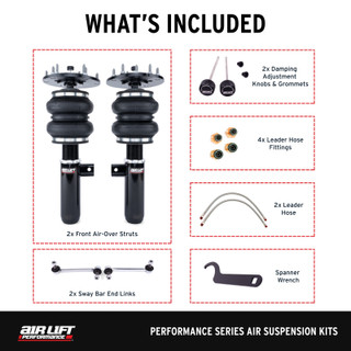 Air Lift Performance 2015-2018 BMW M3 / 15-20 M4 Front Kit (5 Bolt) - 76041 Photo - out of package