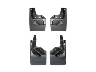 WeatherTech 24-26 Jeep Wrangler 2-Door Front & Rear Mudflaps - Black - 110100-120097 Photo - Primary