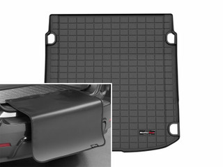 WeatherTech 25-25 Audi A5 Trunk Cargo Liner w/Bumper Protector - Black - 401881SK Photo - Primary