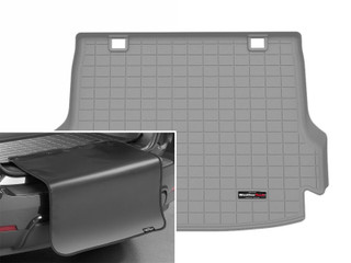 WeatherTech 25-26 Acura ADX Behind 3rd Row Cargo Liner w/Bumper Protector - Grey - 421859SK Photo - Primary