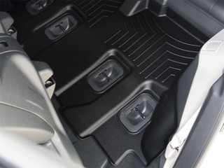 WeatherTech 25-25 Lexus LX Hybrid 3rd Row Rear FloorLiner - Black - 4417135 Photo - Mounted