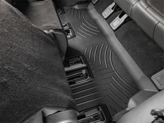 WeatherTech 25-26 Ford Expedition 2nd Row Rear FloorLiner 2pc - Black - 4419483 Photo - Primary