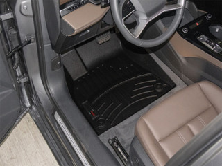 WeatherTech 25-25 Audi A6 Sportback e-tron 1st Row Front FloorLiner - Black - 4419571 Photo - Mounted