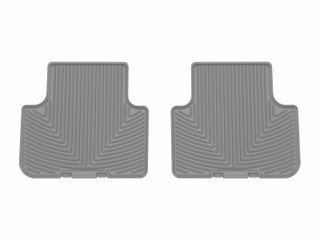 WeatherTech 17-25 Audi Q7 2nd Row Rear All-Weather Floor Mats - Grey - W692GR Photo - Primary