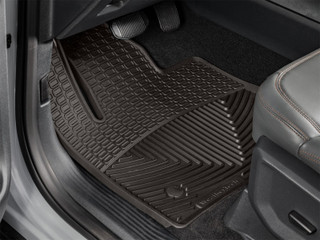WeatherTech 25-26 Ford Expedition 1st Row Front All-Weather Floor Mats - Cocoa - W772CO Photo - Mounted
