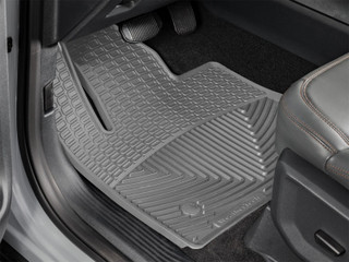 WeatherTech 25-26 Ford Expedition 1st Row Front All-Weather Floor Mats - Grey - W772GR Photo - Mounted