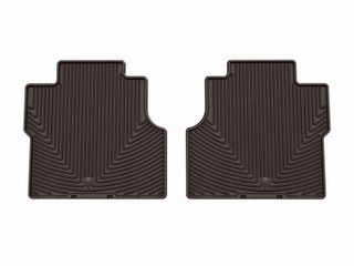 WeatherTech 25-26 Lincoln Navigator 2nd Row Rear All-Weather Floor Mats - Cocoa - W773CO Photo - Primary