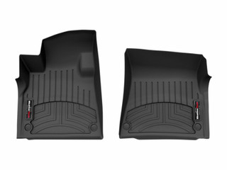 WeatherTech 25-25 Rivian R1S 1st Row Front FloorLiner - Black - 4419581 Photo - Primary