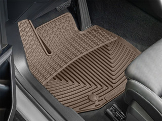 WeatherTech 25-26 BMW X3 30 1st Row Front All-Weather Floor Mats - Tan - W768TN Photo - Mounted