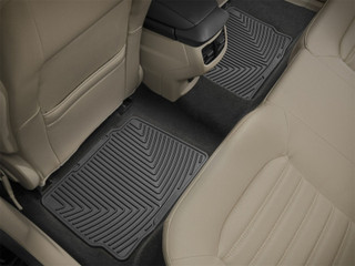 WeatherTech 19-26 BMW 3 Series 330i/ 21-26 BMW M3 Competition Rear All-Weather Floor Mats - Black - W779 Photo - Mounted
