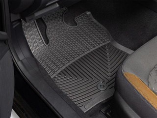 WeatherTech 2026 Subaru Crosstrek Hyrbid Front All Weather Floor Mats - Black - W787 Photo - Mounted