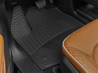 WeatherTech 21-26 Chrysler Pacifica/21-25 Pacifica Hybrid Front All Weather Floor Mats - Black - W792 Photo - Mounted