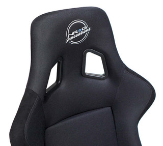 NRG FRP Bucket Seat Black - X Large - FRP-304BK-NRG Photo - Close Up
