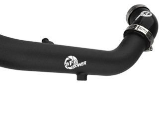 aFe BladeRunner 2in to 2-1/2in Aluminum Hot Charge Pipe Black Ford F-150 24-26 V6-2.7L (tt) - 46-20788-B Photo - Unmounted