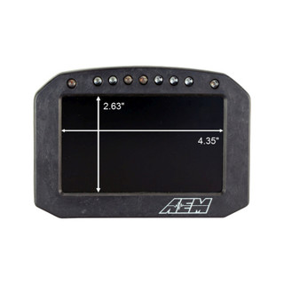 AEM CD-5 Carbon Flush Digital Dash Display - 30-5600F Photo - out of package