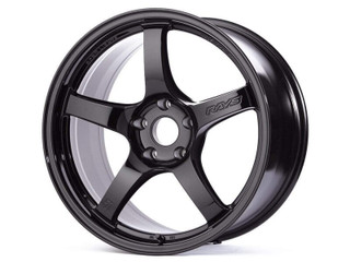 Gram Lights 57CR 18x9.5 +38 5-114.3 Glass Black Wheel (Min Order Qty Of 20) - WGCRX38EGBP User 1