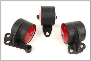 Innovative 92-95 Civic B/D Series Black Steel Mounts 60A Bushings (2 Bolt) - 19550-60A Photo - Primary
