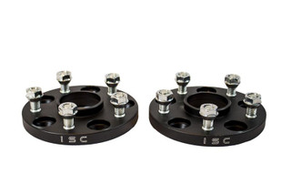 ISC Suspension Mazda/Mitsubishi 5x114.3 Hub Centric (67 Hub Bore) Wheel Spacers 15mm Black (Pair) - WSMM15B Photo - Primary
