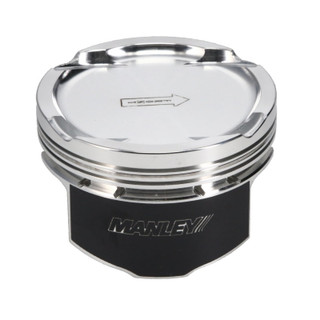 Manley 08+ Mitsubishi Evo X (4B11T) 86.5mm +.5mm Oversize Bore 9.0:1 Dish Piston Set with Rings - 614005C-4 User 3