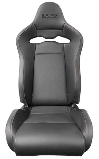 Sparco Seat SPX Leather/Alcantara Black - Right - 00974ZNRDX Photo - Primary