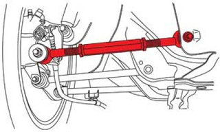 SPC Performance 99-08 Acura TL / 99-07 Honda Accord Rear Toe Arm - 67295 Photo - Unmounted