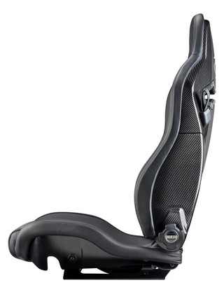 Sparco Seat SPX Leather/Alcantara Black - Left - 00974ZNRSX Photo - Primary