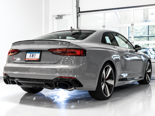 AWE Tuning Audi B9 RS5 Touring Edition Exhaust - w/ Diamond Black RS Tips - 3015-33108 Photo - out of package